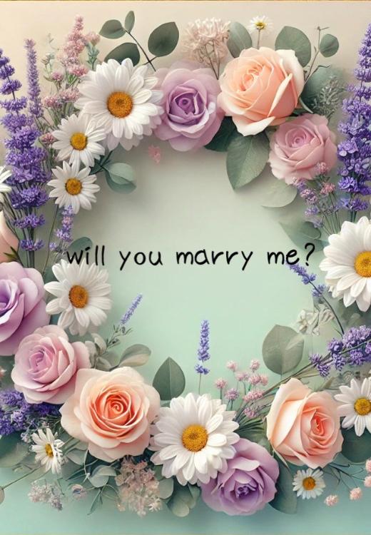 Will you marry me?